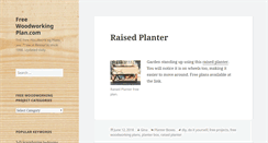 Desktop Screenshot of freewoodworkingplan.com