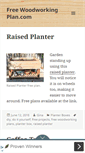 Mobile Screenshot of freewoodworkingplan.com